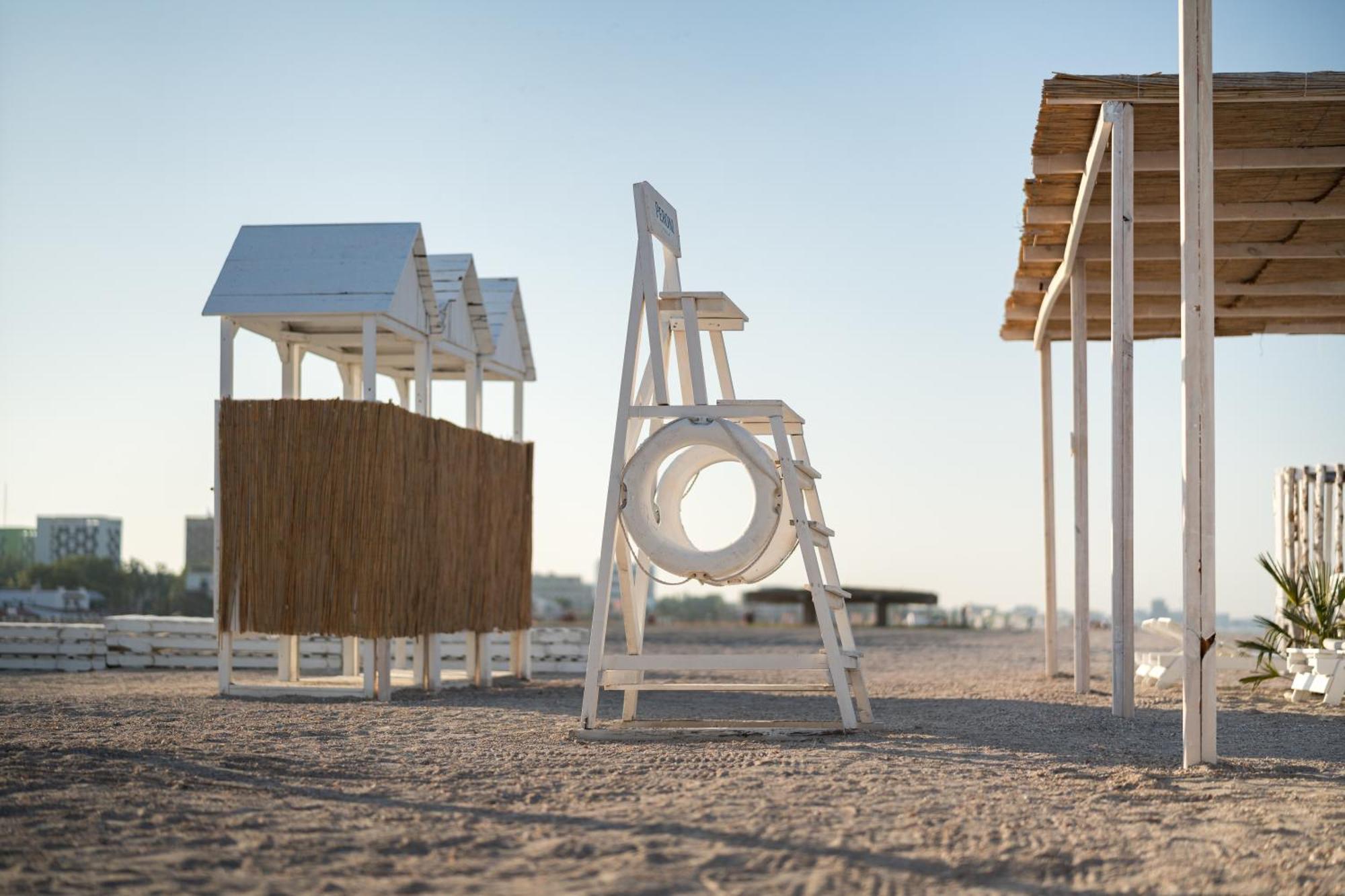 Riva Mamaia Beach Aparthotel المظهر الخارجي الصورة